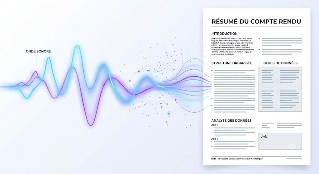 Automatiser vos comptes-rendus de réunion : le gain de temps IA le plus rapide pour une PME