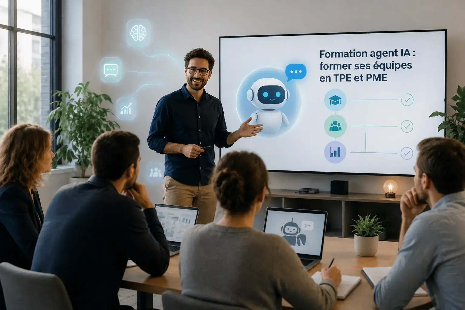 Formation agent IA : former ses équipes en TPE et PME