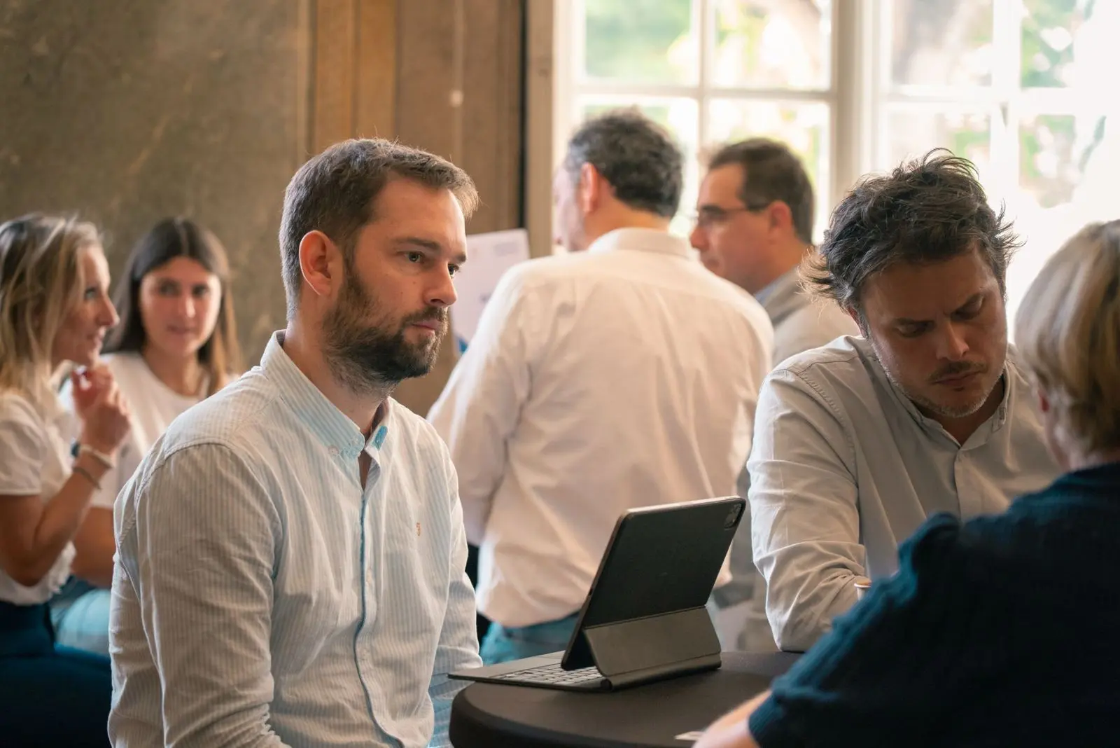 Présentation des services IA4OPS lors d'un évènement FrenchTech à Bordeaux